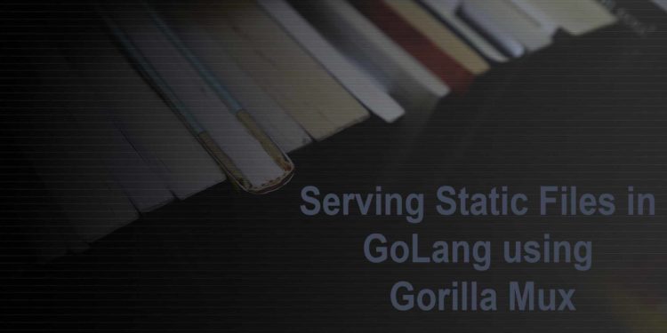 Serving Static Files in GoLang using Gorilla Mux